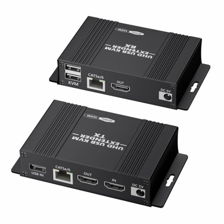 D5-2/D6-2 Video Audio Transmitter Receiver HDMI KVM Extender 4K HDMI to RJ45 LAN Extender, US Plug, EU Plug D5-2/D6-2 Video Audio Transmitter Receiver HDMI KVM Extender 4K HDMI to RJ45 LAN Extender, US Plug, EU Plug
